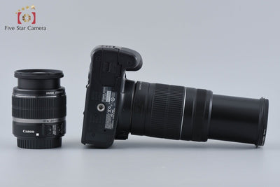 【中古】Canon キヤノン EOS Kiss X2 + EF-S 18-55mm f/3.5-5.6 IS + EF-S 55-250mm f/4-5.6 IS II