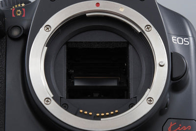 【中古】Canon キヤノン EOS Kiss X2 + EF-S 18-55mm f/3.5-5.6 IS + EF-S 55-250mm f/4-5.6 IS II
