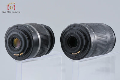【中古】Canon キヤノン EOS Kiss X2 + EF-S 18-55mm f/3.5-5.6 IS + EF-S 55-250mm f/4-5.6 IS II