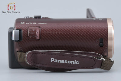 【中古】Panasonic パナソニック HC-V330M ブラウン デジタルハイビジョンビデオカメラ