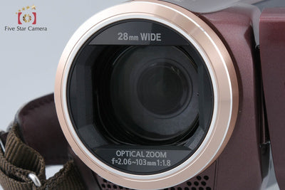 【中古】Panasonic パナソニック HC-V330M ブラウン デジタルハイビジョンビデオカメラ