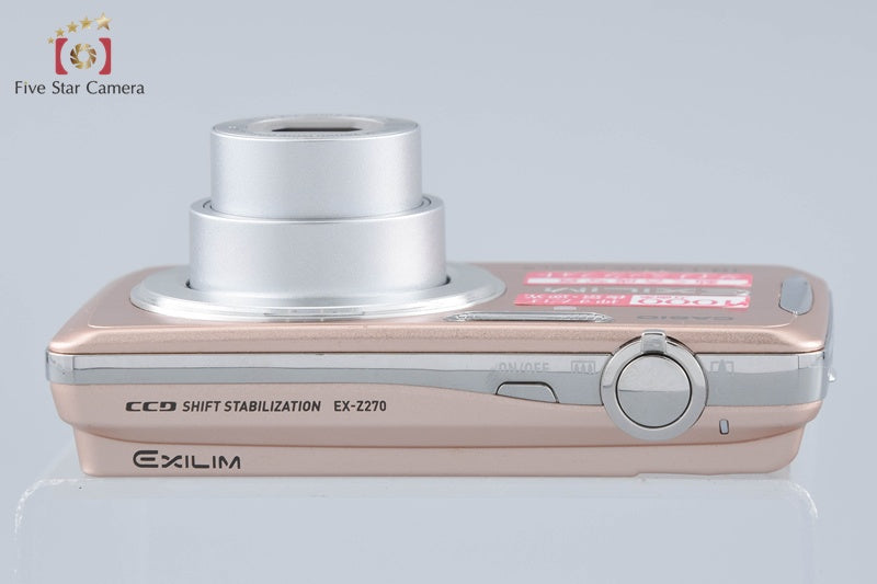 中古】Casio カシオ EXILIM ZOOM EX-Z270 ピンク コンパクトデジタル