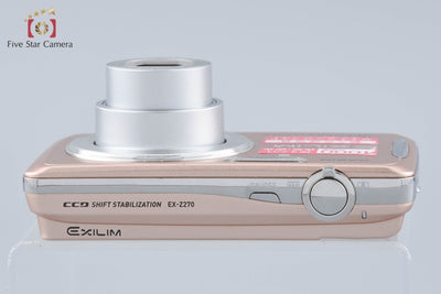 【中古】Casio カシオ EXILIM ZOOM EX-Z270 ピンク コンパクトデジタルカメラ