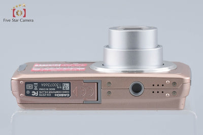 【中古】Casio カシオ EXILIM ZOOM EX-Z270 ピンク コンパクトデジタルカメラ