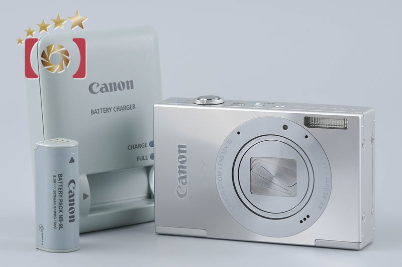 [Used] Canon IXY 3 Silver Compact Digital Camera