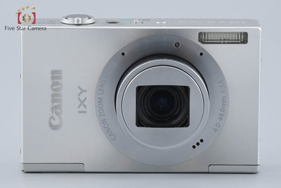 【中古】Canon キヤノン IXY 3 シルバー コンパクトデジタルカメラ