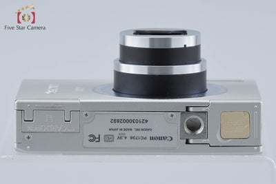 【中古】Canon キヤノン IXY 3 シルバー コンパクトデジタルカメラ