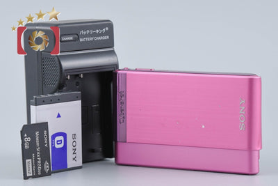 【中古】SONY ソニー Cyber-shot DSC-T90 ピンク デジタルスチルカメラ