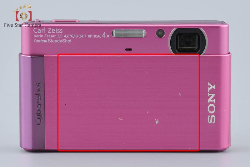 SONY Cyber-shot デジタルカメラ DSC-T90　動作確認済み 中古】SONY ソニー Cyber-shot DSC-T90 ピンク デジタルスチルカメラ