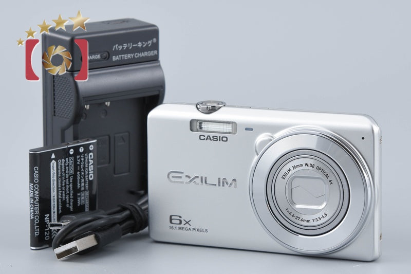 【中古】CASIO カシオ EXILIM EX-ZS29 シルバー コンパクトデジタルカメラ