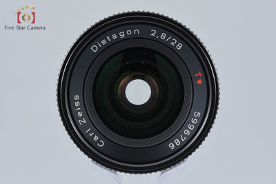 【中古】CONTAX コンタックス Carl Zeiss Distagon 28mm f/2.8 T* AEJ