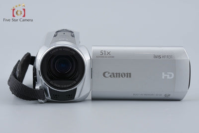 【中古】Canon キヤノン iVIS HF R31 シルバー ビデオカメラ