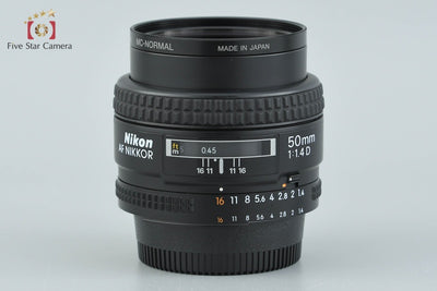 【中古】Nikon ニコン AF NIKKOR 50mm f/1.4 D