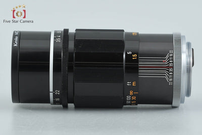 【中古】Canon キヤノン 135mm f/3.5 L39 ライカスクリューマウント
