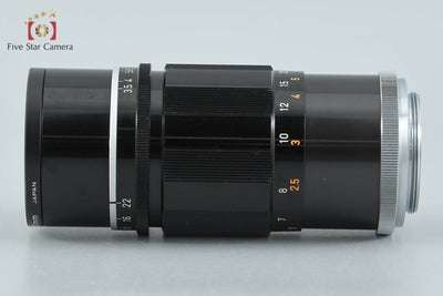 【中古】Canon キヤノン 135mm f/3.5 L39 ライカスクリューマウント
