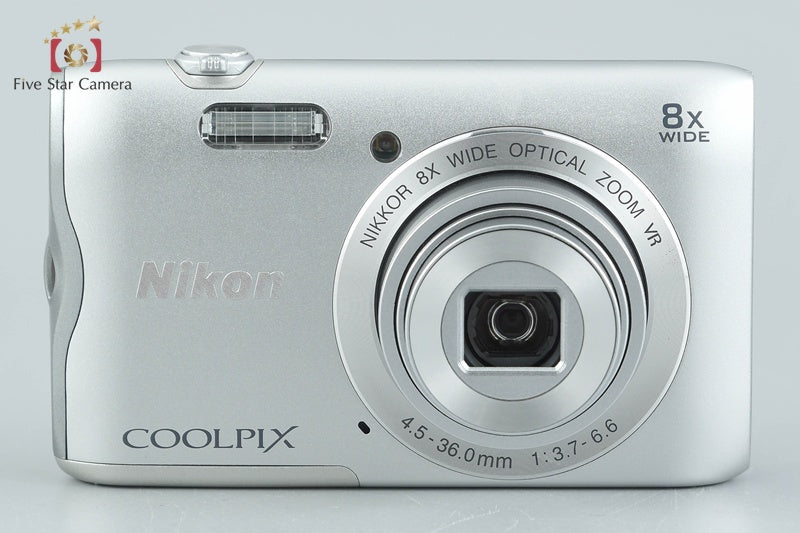 中古】Nikon ニコン COOLPIX A300 シルバー コンパクトデジタルカメラ