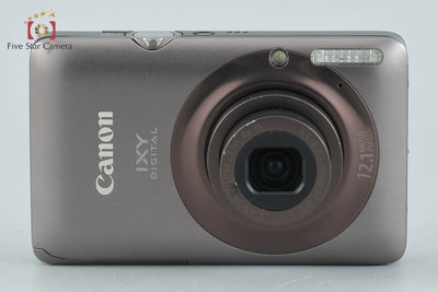 【中古】Canon キヤノン IXY Digital 220 IS ブラウン コンパクトデジタルカメラ 元箱付き