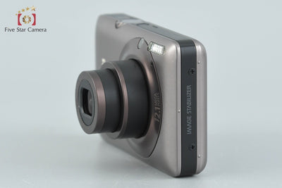 【中古】Canon キヤノン IXY Digital 220 IS ブラウン コンパクトデジタルカメラ 元箱付き
