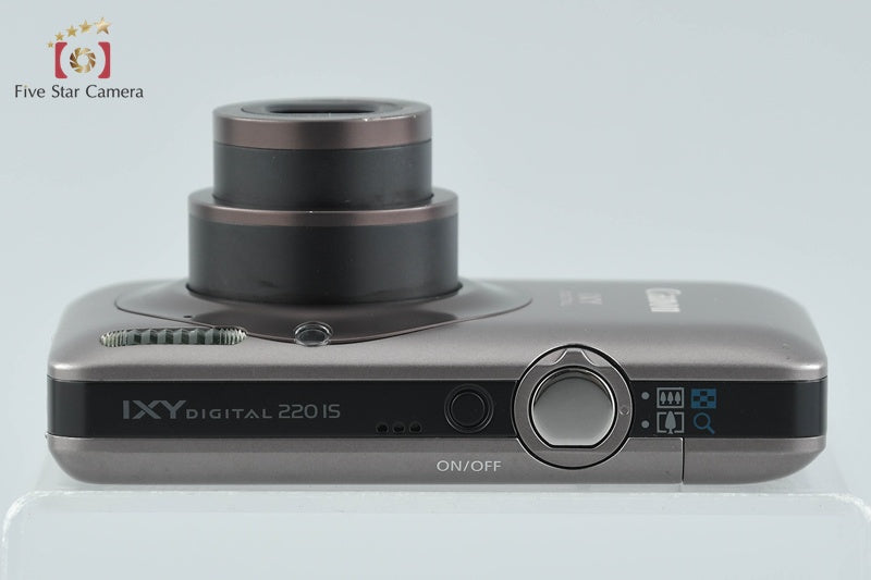 中古】Canon キヤノン IXY Digital 220 IS ブラウン コンパクト