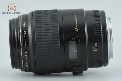 【中古】Canon キヤノン EF 100mm f/2.8 MACRO USM