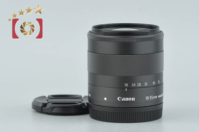 【中古】Canon キヤノン EF-M 18-55mm f/3.5-5.6 IS STM