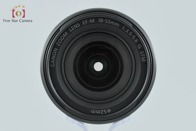 【中古】Canon キヤノン EF-M 18-55mm f/3.5-5.6 IS STM
