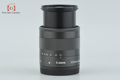 【中古】Canon キヤノン EF-M 18-55mm f/3.5-5.6 IS STM