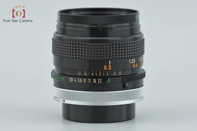 【中古】Canon キヤノン FD 28mm f/2.8 S.C.