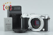 【中古】Nikon ニコン 1 J5 シルバー ミラーレス一眼カメラ シャッター回数僅少