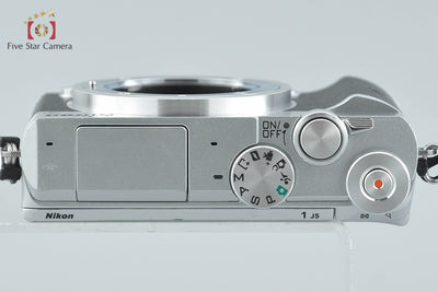【中古】Nikon ニコン 1 J5 シルバー ミラーレス一眼カメラ シャッター回数僅少