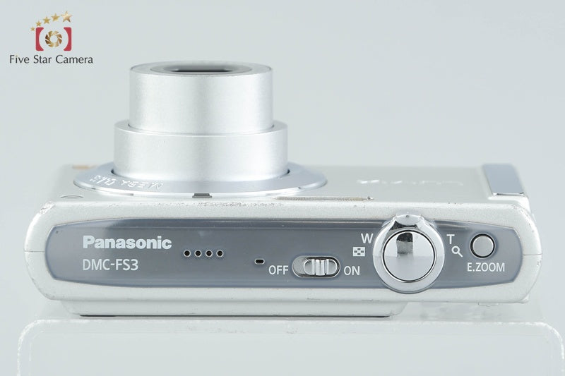 中古】Panasonic パナソニック LUMIX DMC-FS3 シルバー コンパクト