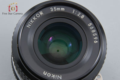 【中古】Nikon ニコン Ai-S NIKKOR 35mm f/2.8