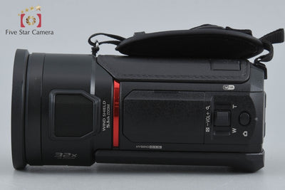 【中古】Panasonic パナソニック HC-VX2MS ブラック デジタル4Kビデオカメラ 元箱付き