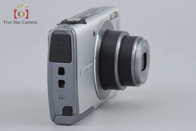 【中古】Canon キヤノン PowerShot A3500 IS シルバー コンパクトデジタルカメラ
