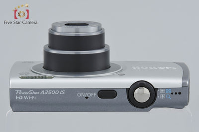 【中古】Canon キヤノン PowerShot A3500 IS シルバー コンパクトデジタルカメラ