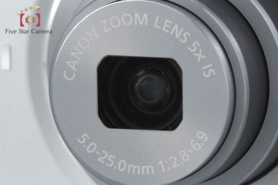 【中古】Canon キヤノン PowerShot A3500 IS シルバー コンパクトデジタルカメラ
