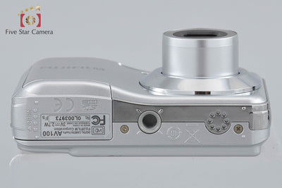 【中古】FUJIFILM 富士フイルム FinePix AV100 シルバー コンパクトデジタルカメラ