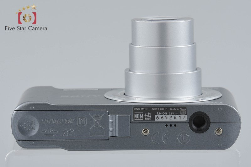 中古】SONY ソニー Cyber-shot DSC-W810 シルバー デジタルスチル