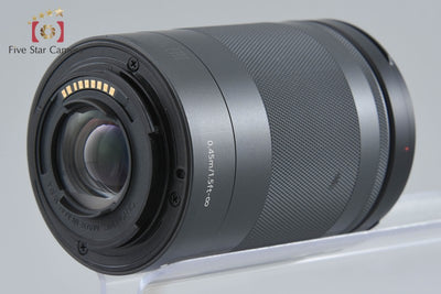 【中古】Canon キヤノン EF-M 18-150mm f/3.5-6.3 IS STM グラファイト