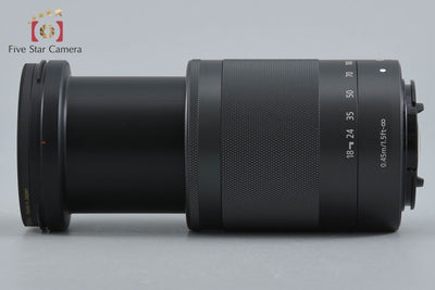 【中古】Canon キヤノン EF-M 18-150mm f/3.5-6.3 IS STM グラファイト