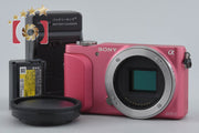【中古】SONY ソニー α NEX-3N ピンク ミラーレス一眼カメラ