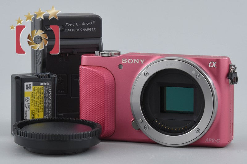 【中古】SONY ソニー α NEX-3N ピンク ミラーレス一眼カメラ