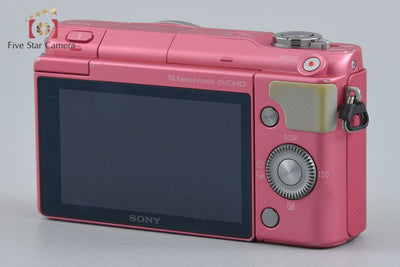 【中古】SONY ソニー α NEX-3N ピンク ミラーレス一眼カメラ