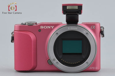 【中古】SONY ソニー α NEX-3N ピンク ミラーレス一眼カメラ