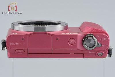 【中古】SONY ソニー α NEX-3N ピンク ミラーレス一眼カメラ