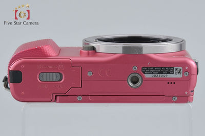 【中古】SONY ソニー α NEX-3N ピンク ミラーレス一眼カメラ