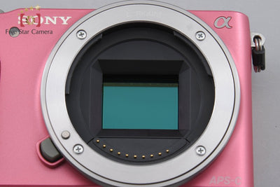 【中古】SONY ソニー α NEX-3N ピンク ミラーレス一眼カメラ