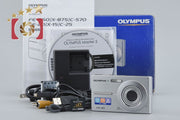 【中古】OLYMPUS オリンパス Camedia FE-20 シルバー コンパクトデジタルカメラ 元箱付き