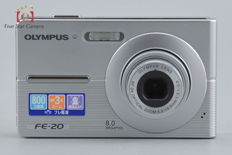 中古】OLYMPUS オリンパス Camedia FE-20 シルバー コンパクトデジタル