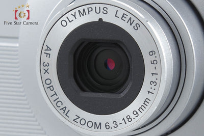 【中古】OLYMPUS オリンパス Camedia FE-20 シルバー コンパクトデジタルカメラ 元箱付き